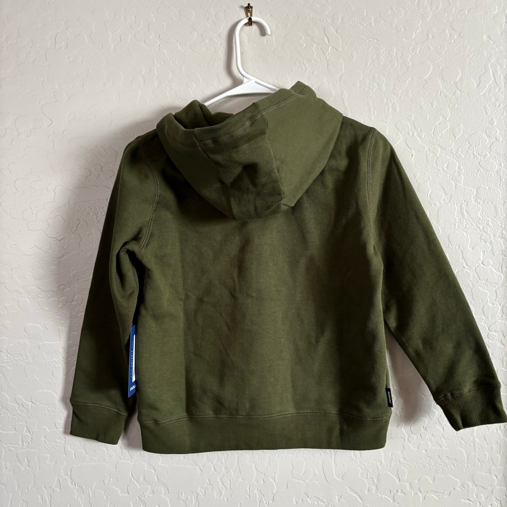 Polaris RZR Hoodie ATV UTV Logo Pullover Olive Green Sweatshirt Youth Small NWT - Picture 3 of 11